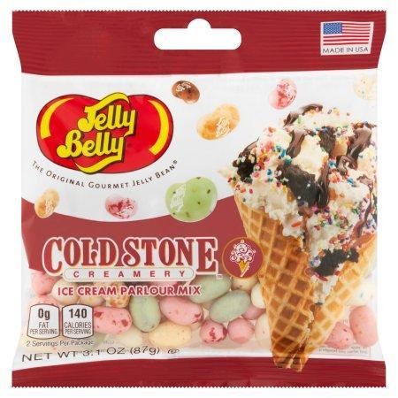 Jelly Belly  Cold Stone Creamery Ice Cream Parlour Mix Candy  3.1 Oz