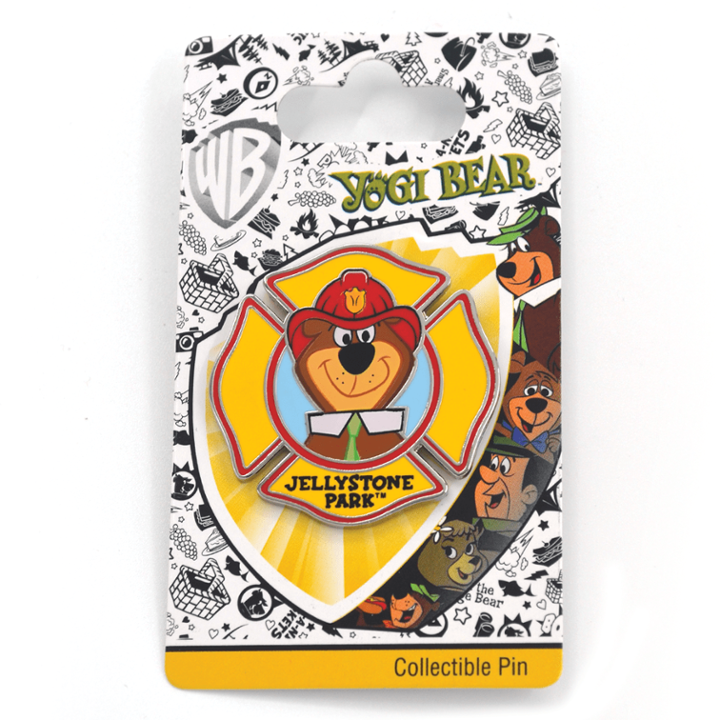 Jellystone Park Yogi Bear Firefighter Pin