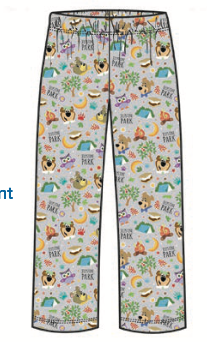Jellystone Park Icon Pajama Pants (YM)