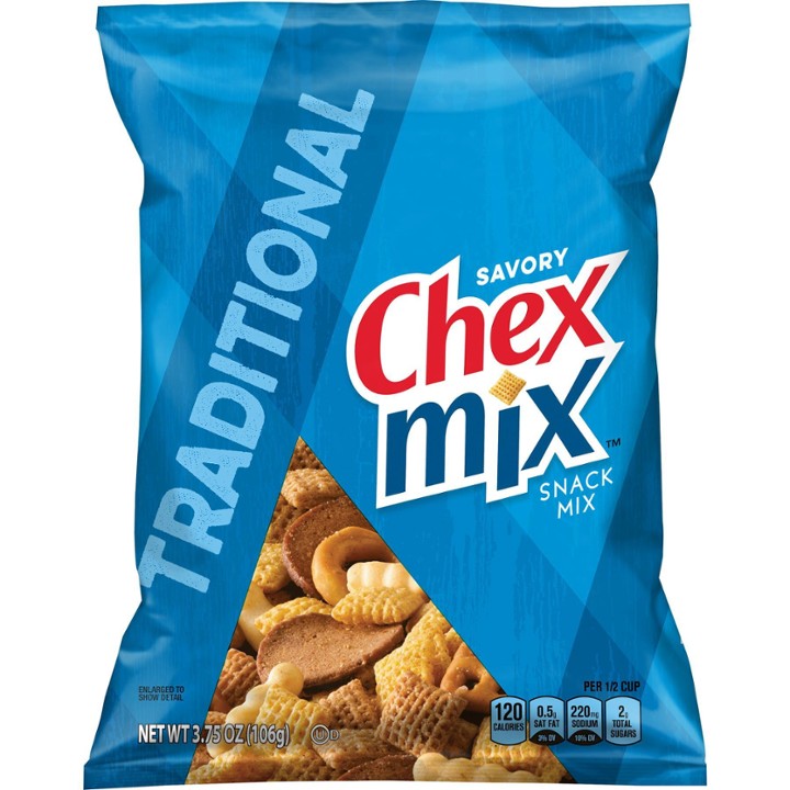 Chex Mix Savory Snack Mix  Traditional  3.75 Oz