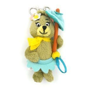Cindy Bear Plush Keychain
