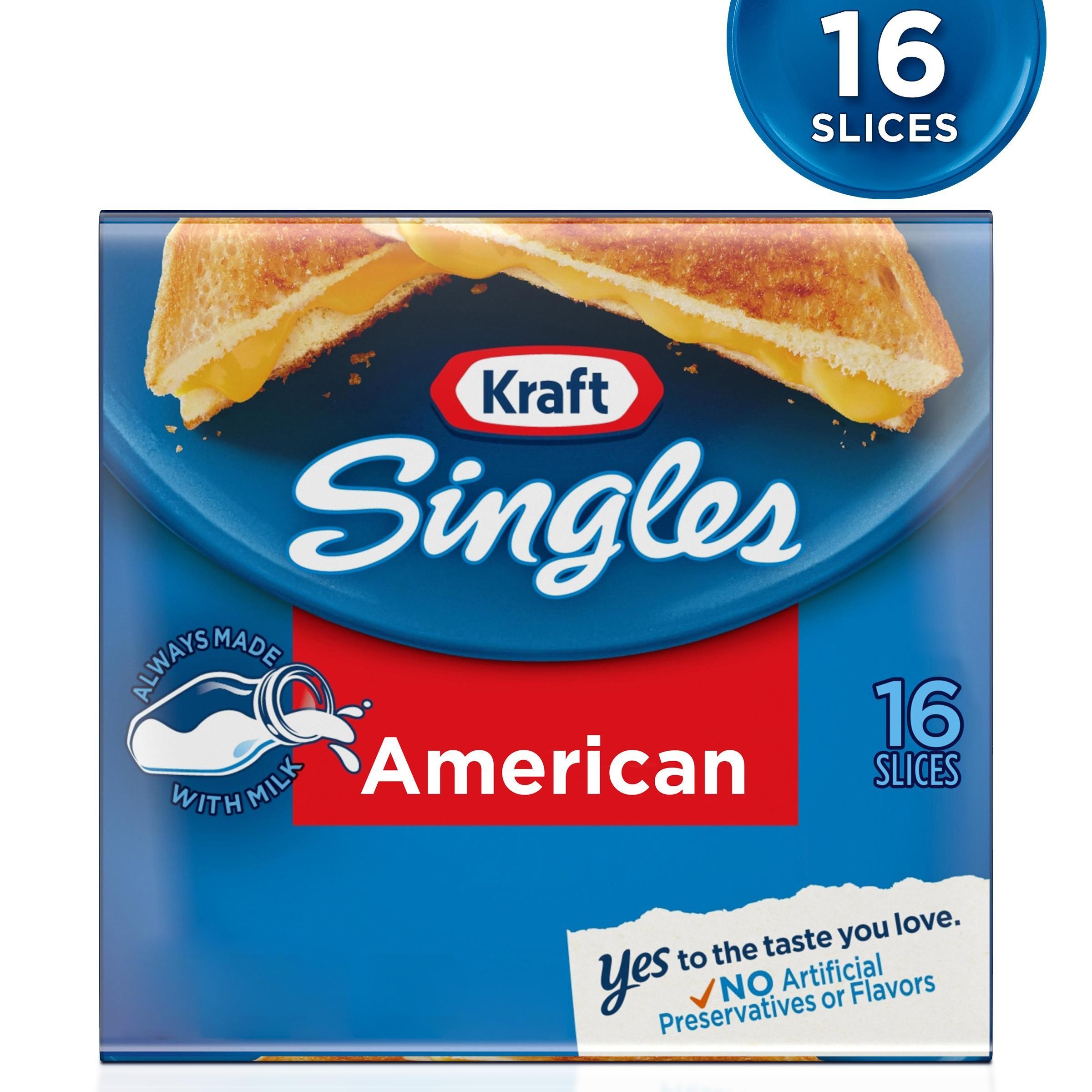 Kraft Singles Pasteurized Prepared Cheese Product - 12.0 Ounces