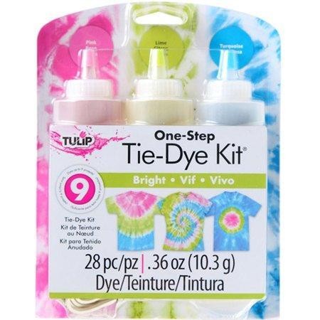 One-Step Tie-Dye Kit - Pink / Lime / Turquoise