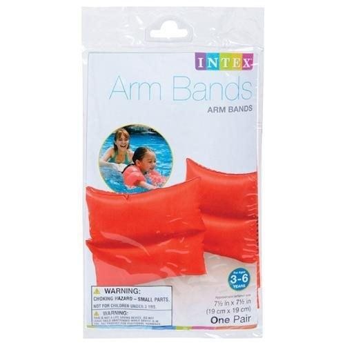 Inflatable Swim Arm Bands Orange
