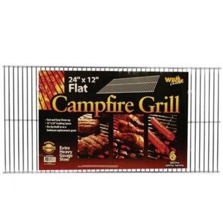 Campfire Grill Grid or BBQ Replacement Grate, 12"x24"