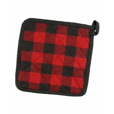 Lazy One  Pot Holders Red/Black