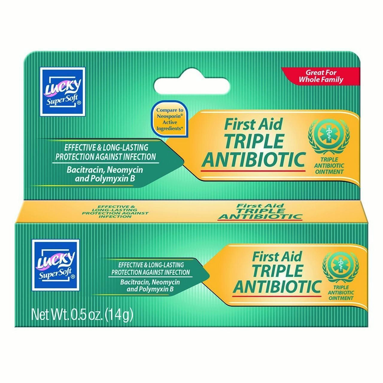 Lucky Triple Antibiotic Ointment - 0.5 Oz