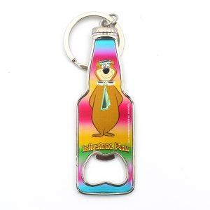 Yogi Bear Rainbow Bottle Opener Keychain