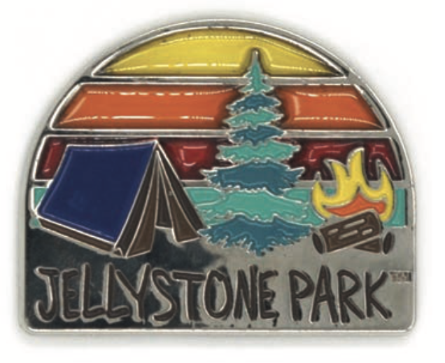 Jellystone Park Sunset Dome Magnet