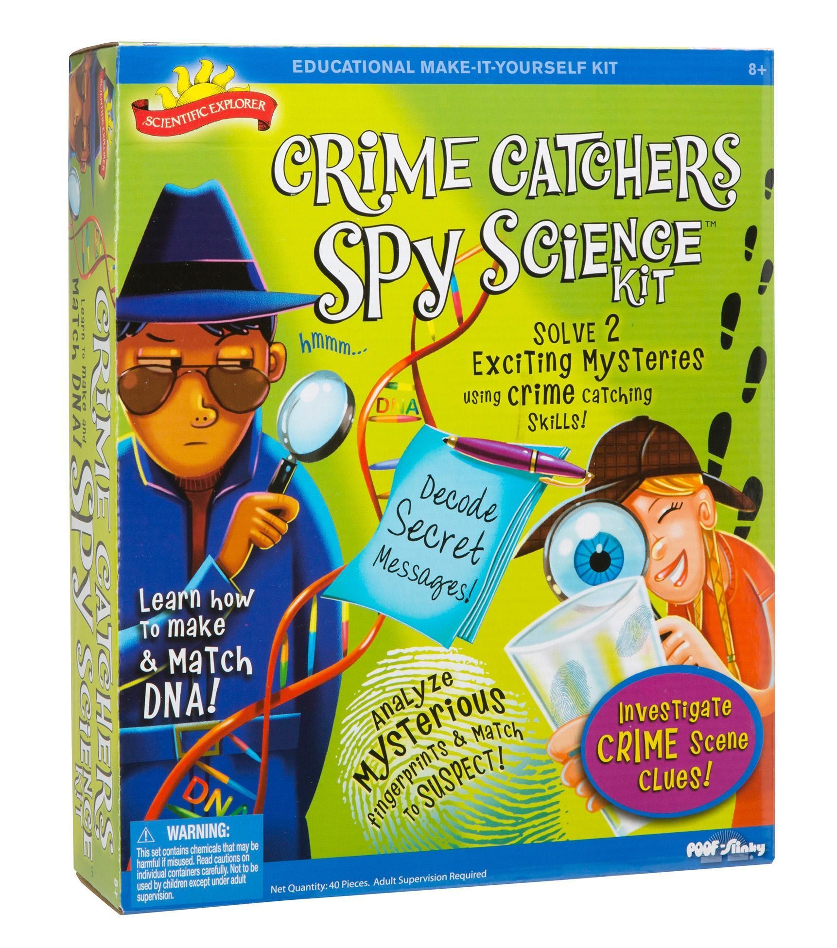 Crime Catchers Spy Science Kit