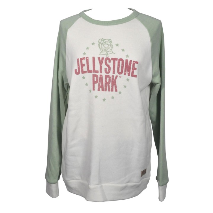 Adult Jellystone Park green and white-S