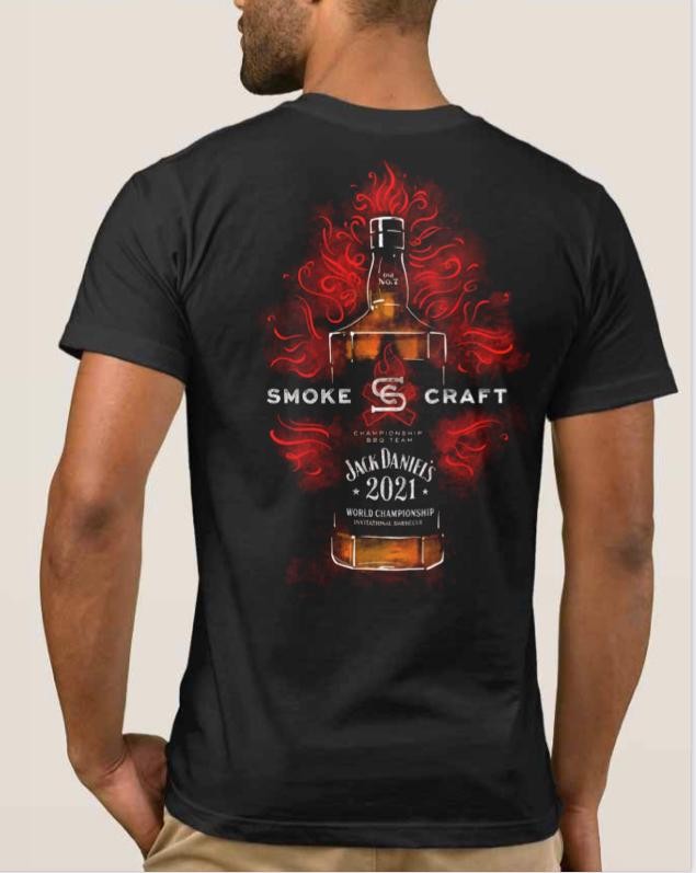 Limited Edition T-Shirt Smokecraft Jack Daniel's World Championship
