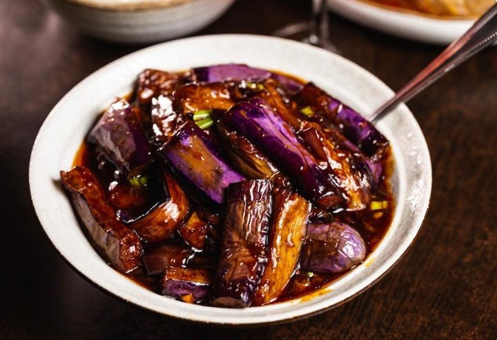 Eggplant in Garlic Sauce