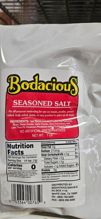 Bodacious Seasoned Salt