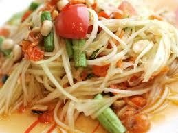 Crispy Papaya Flower Salad