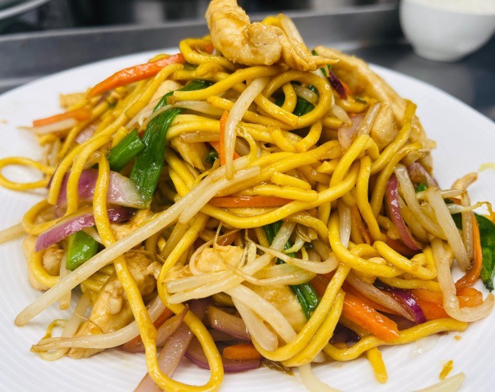 Chicken Lo Mein 鸡捞面