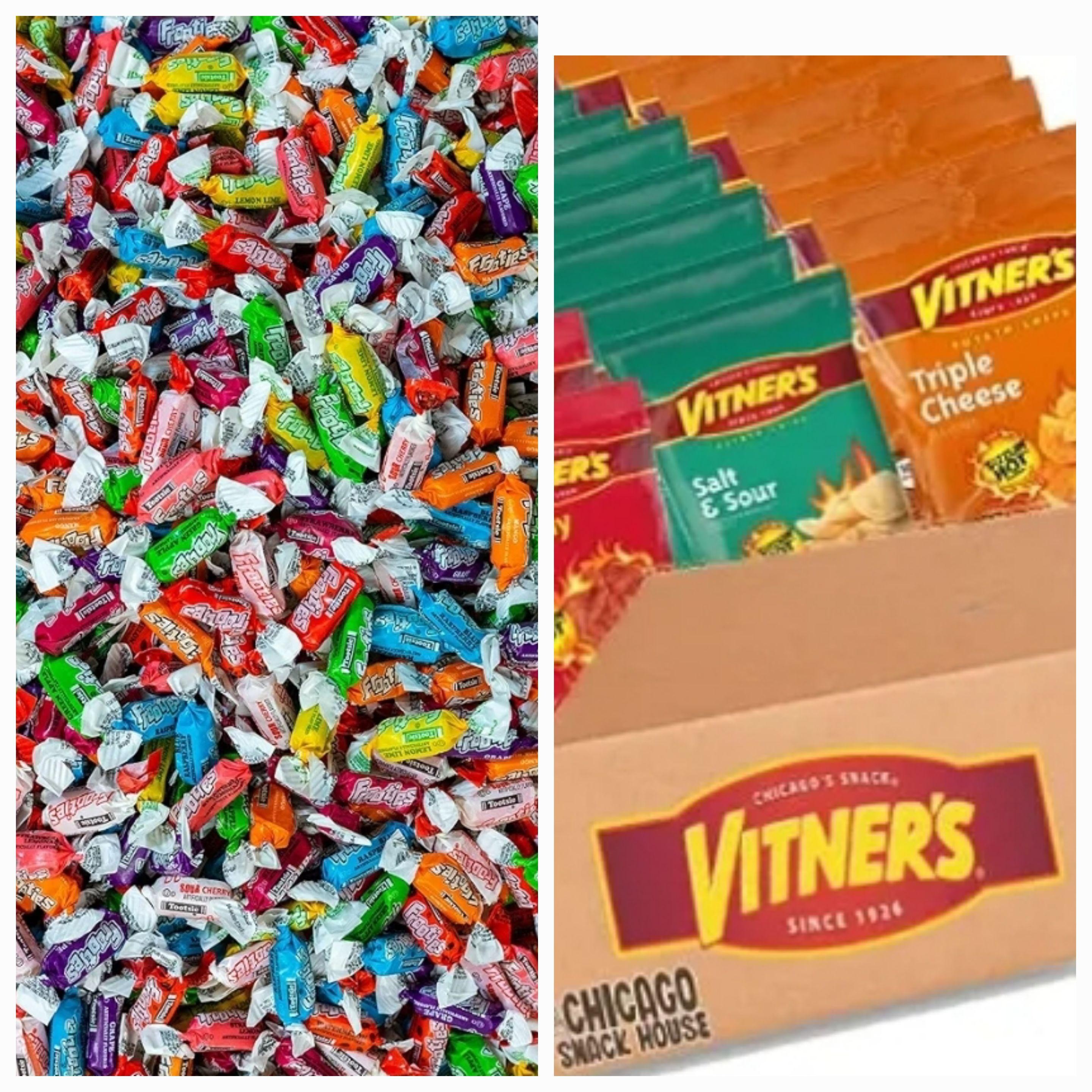 VITNERS CHIPS & FROOTIES CANDY