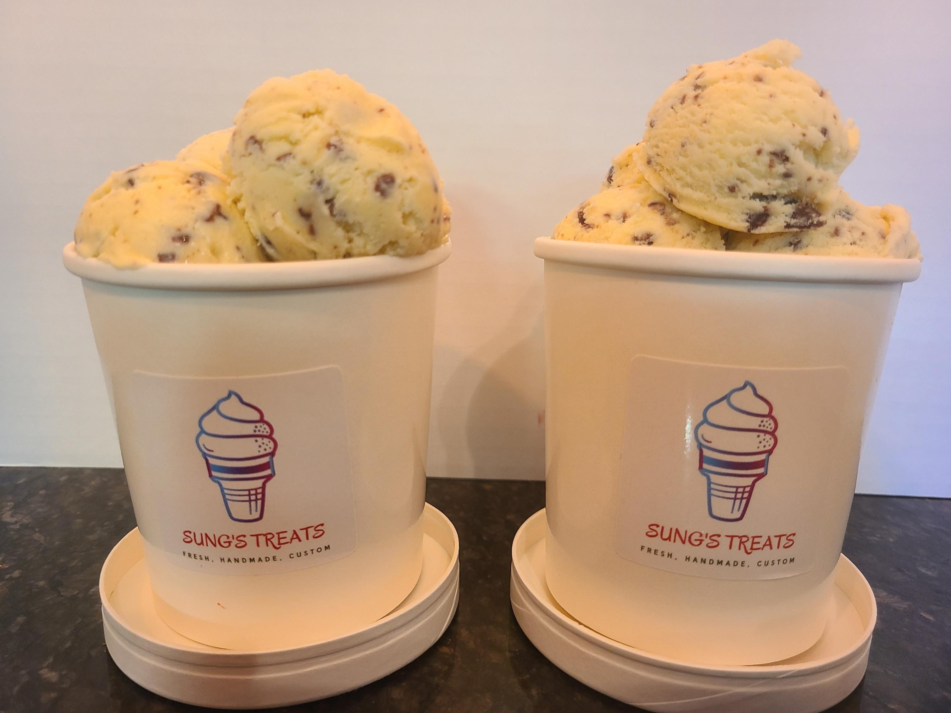 Sung's Treats Cookies and Cream Ice Cream