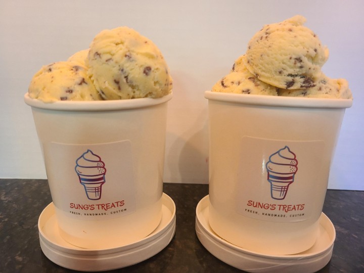 Sung's Treats Chocolate Chip Ice Cream