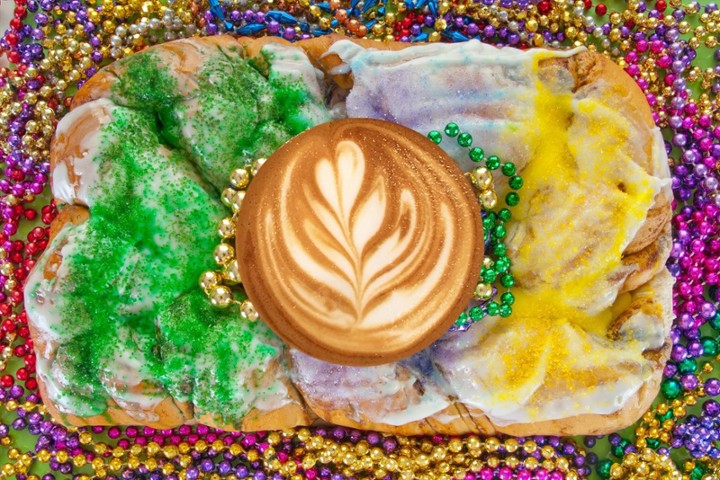 King Cake Latte