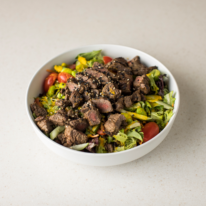 Grass Fed Steak Salad