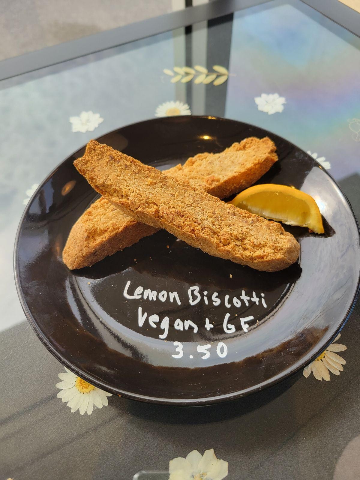 Lemon Biscotti (GF, V)