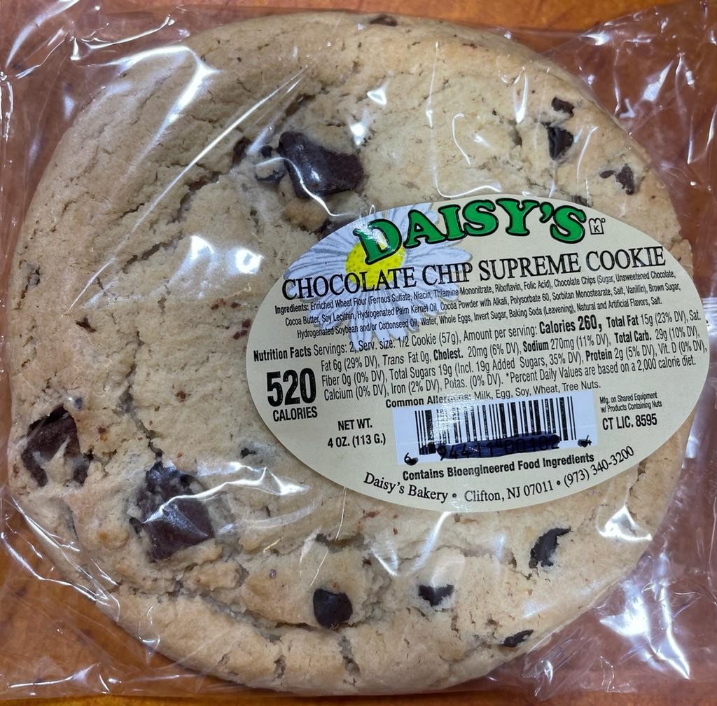 Daisy's Chocolate Chip Supreme Cookie
