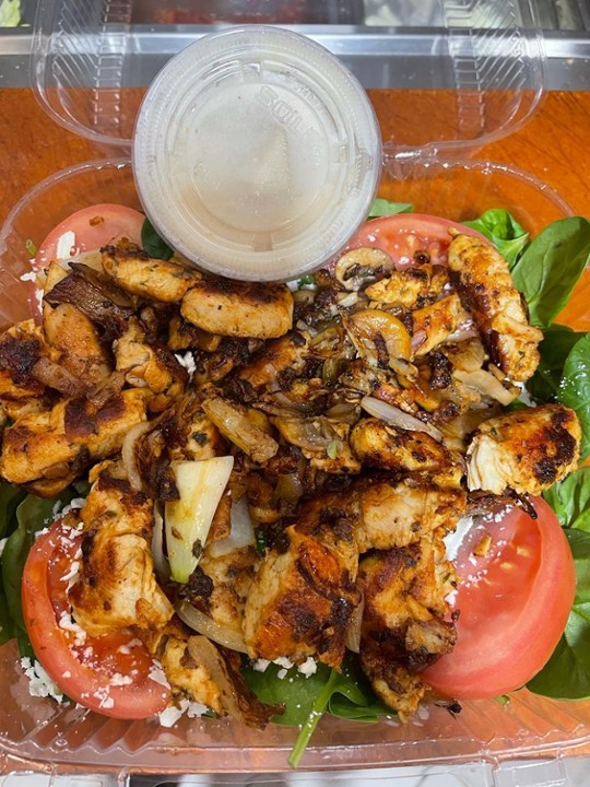 Grilled Chicken Spinach Salad(Halal)