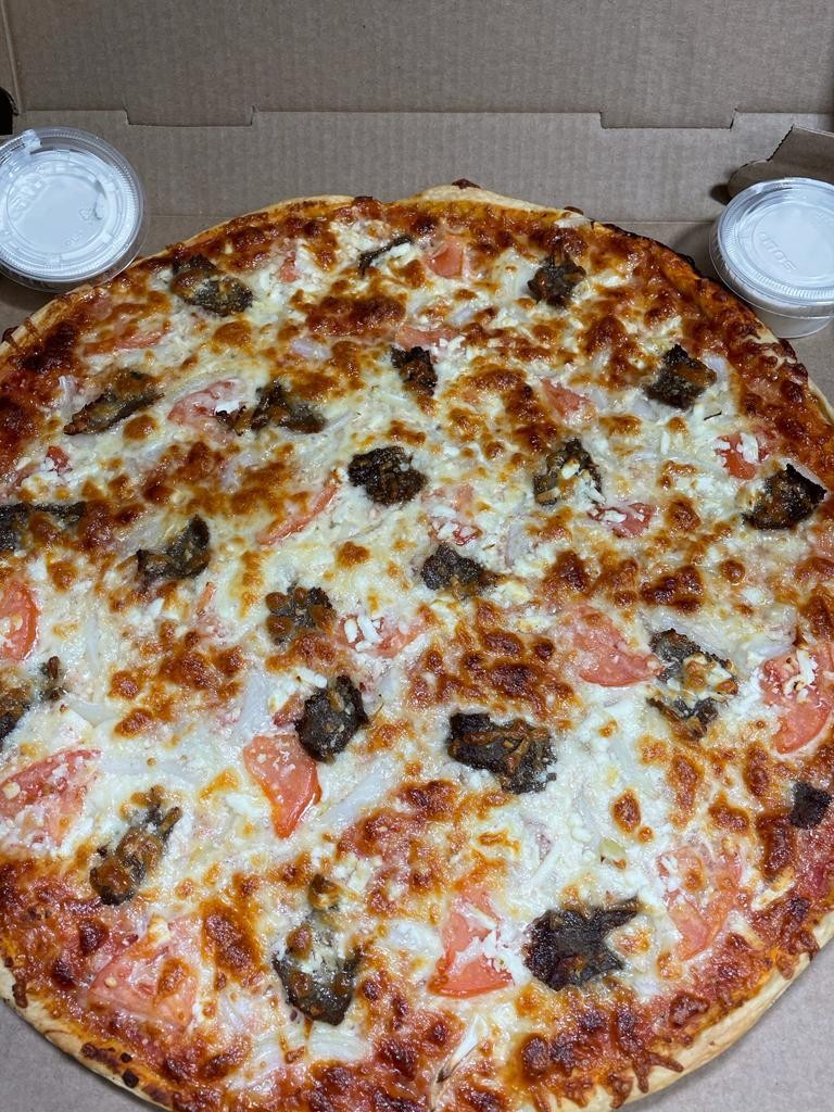 Beef Doner/Gyro Pizza  (Large)
