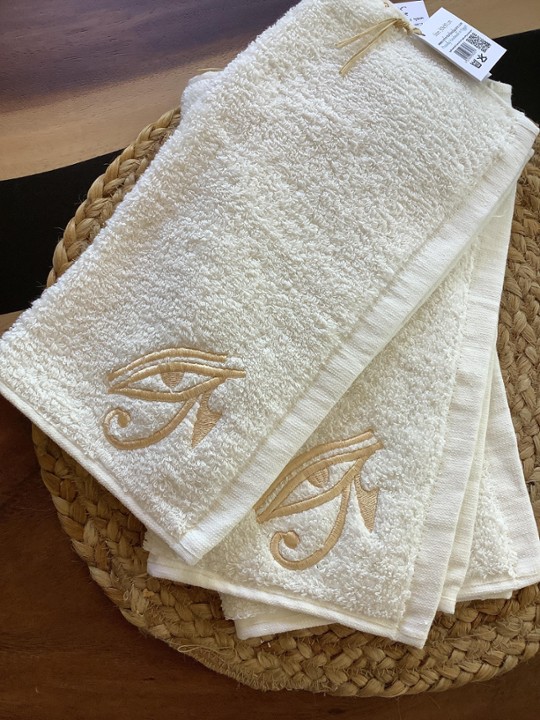 Towel Eye of Horus Golden