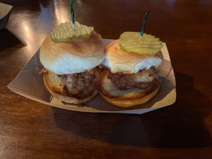 Fried Chicken Mini Sliders (3)