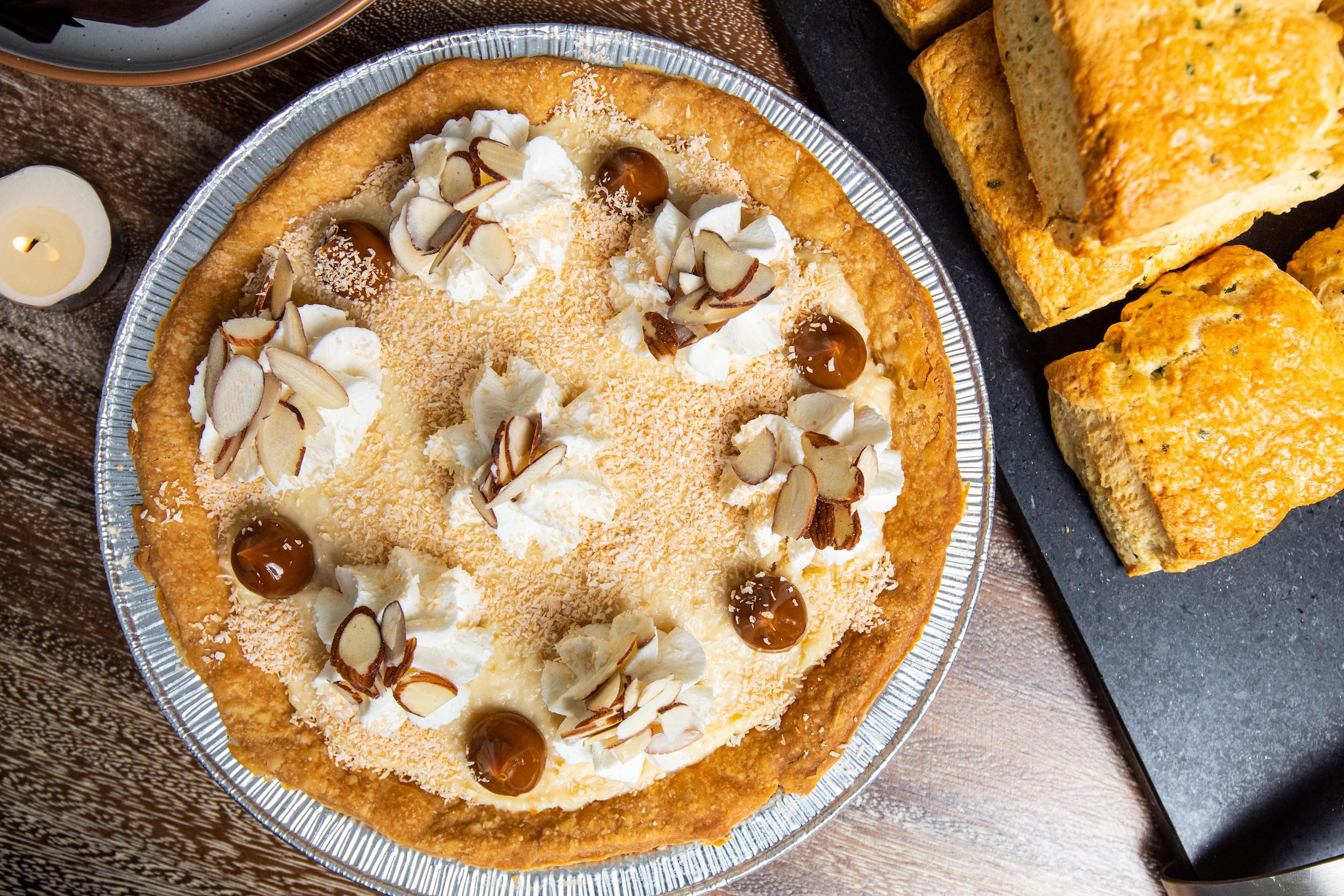 Coconut, Dulce de leche pie (NOV 21-23)