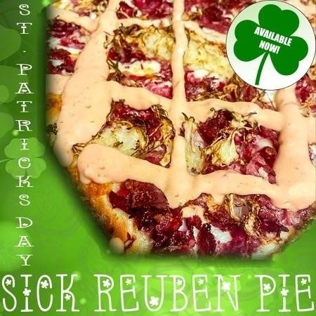 Reuben Pie - 12" Hand Tossed Round