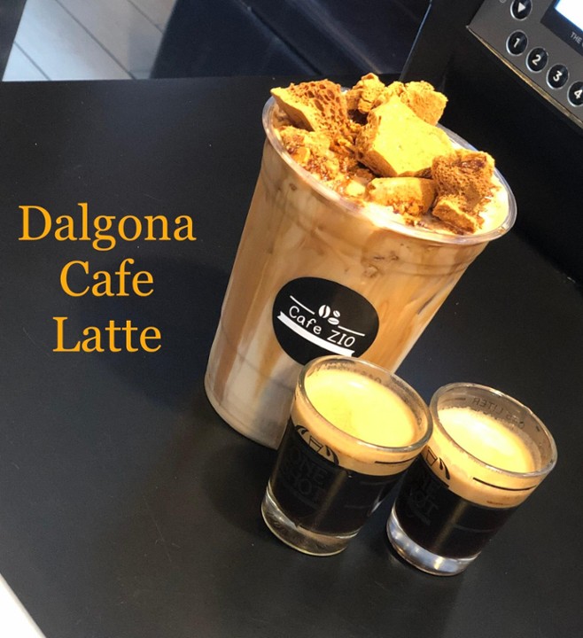 Dalgona Latte