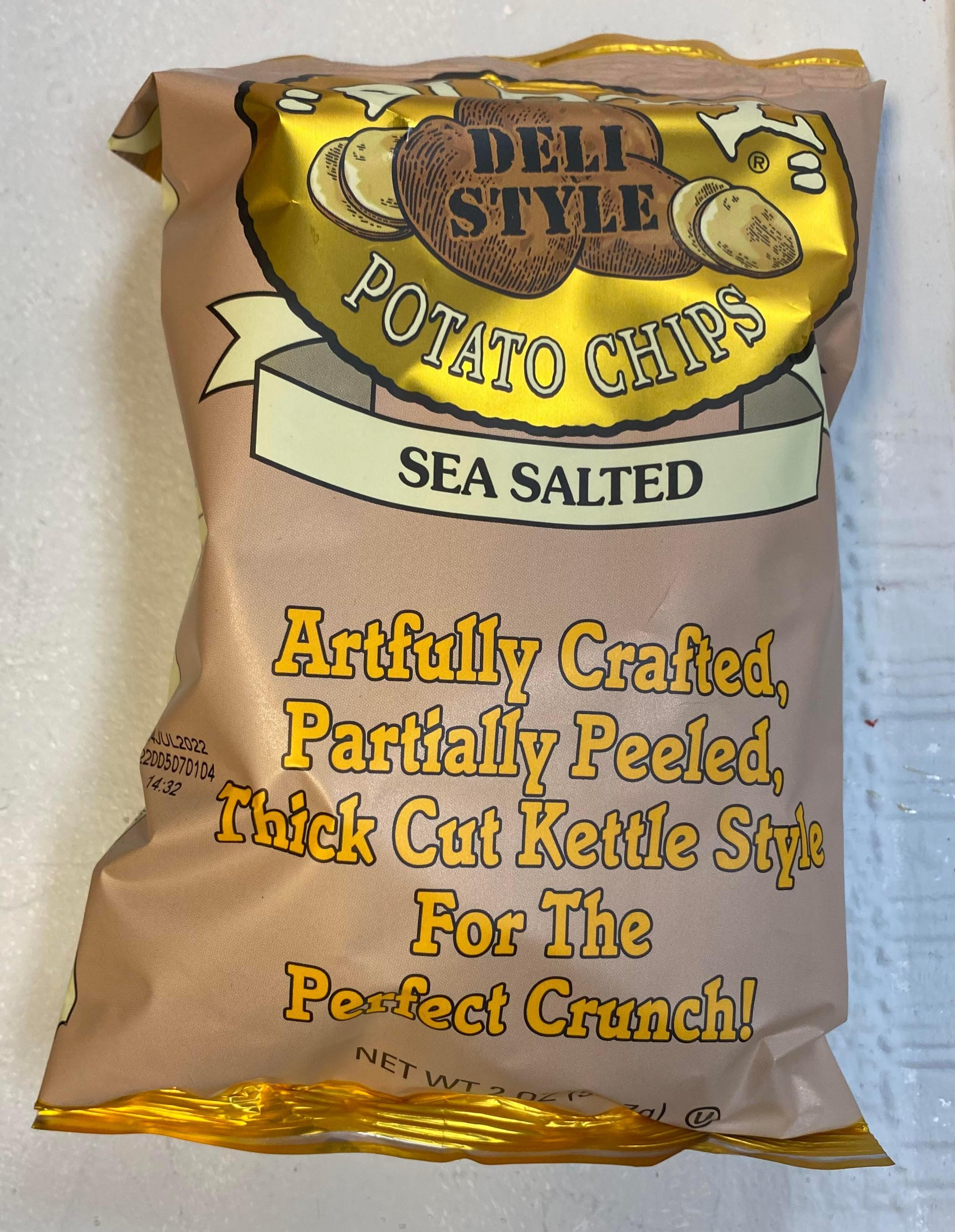 Sea Salted Potato Chips