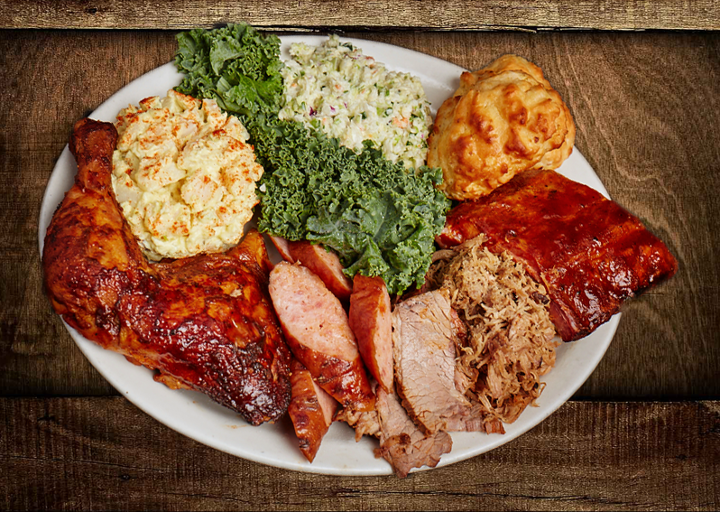 Bennett's Pit BBQ- Gatlinburg 714 River Road (BGB) - Texan Sampler