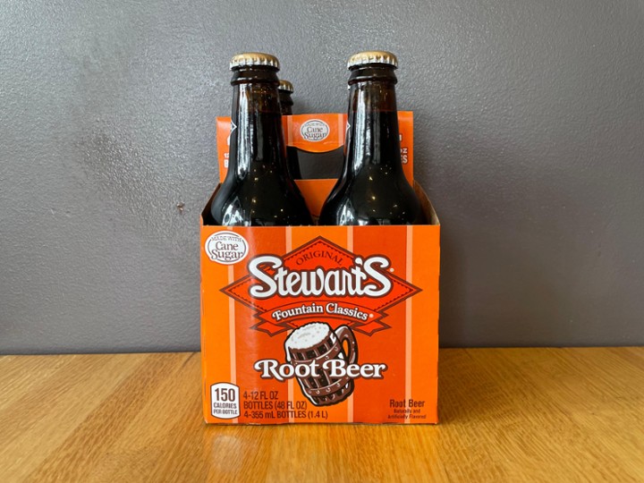 Stewart's Root Beer bottle
