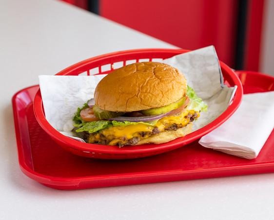 Mike's Double Cheeseburger