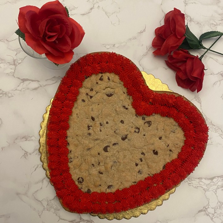 9inch Heart Cookie Cake