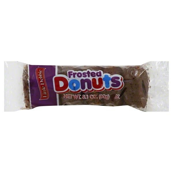 Little Debbie Donuts, Frosted - 3.10 Oz