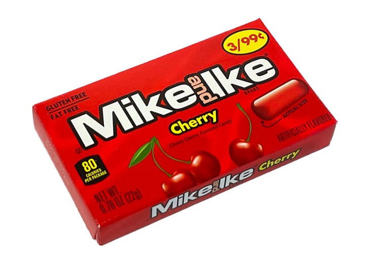 Mike & Ike Cherry - 0.78 Oz Mini Box