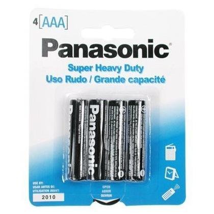 Panasonic Super Heavy Duty UM-4NPA - Battery 4 X AAA