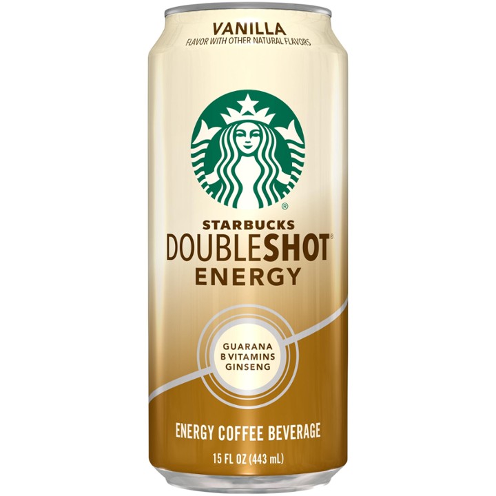 Starbucks Doubleshot Energy Vanilla Coffee Energy Drink  15 Oz Can