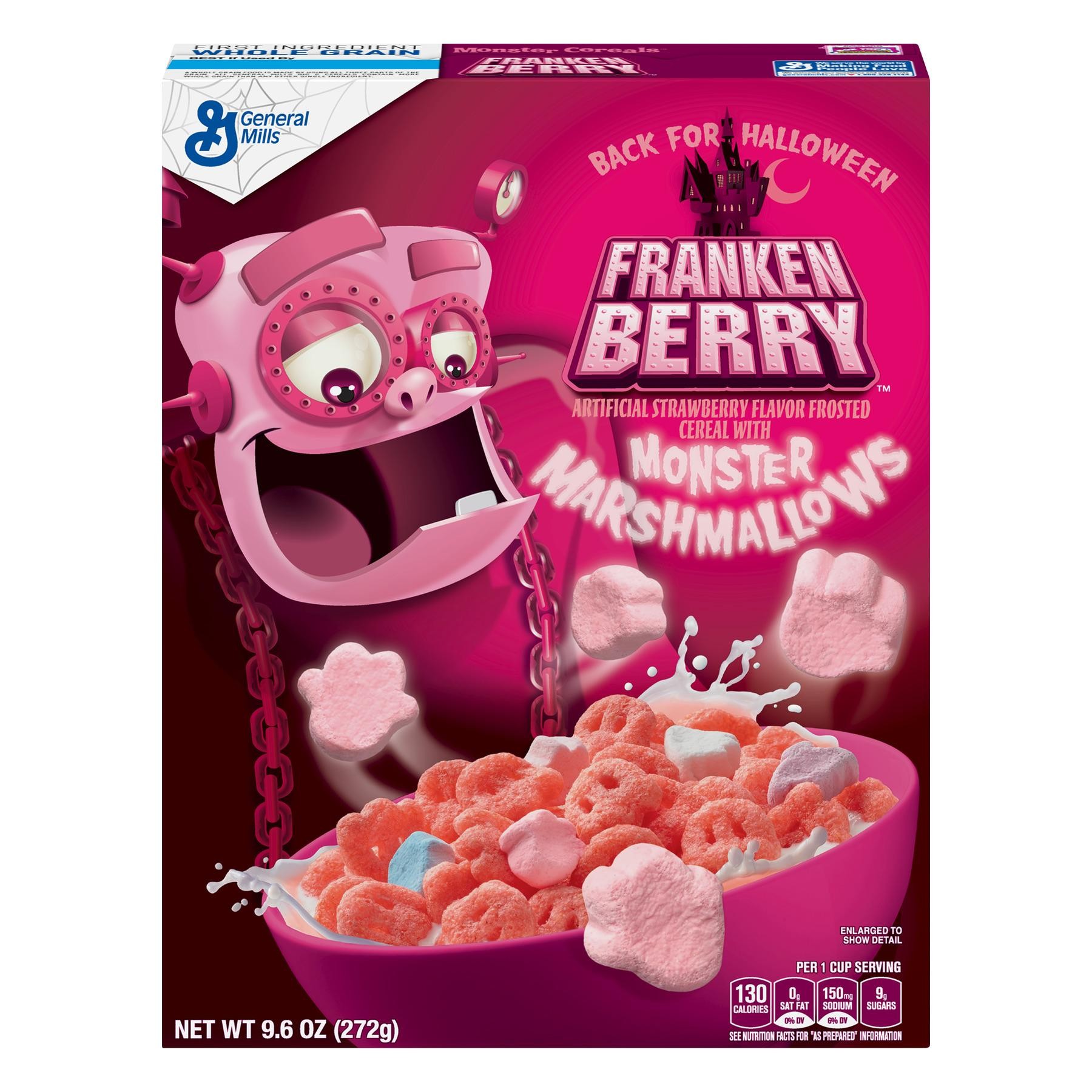 Franken Berry, Cereal, 9.6 Oz