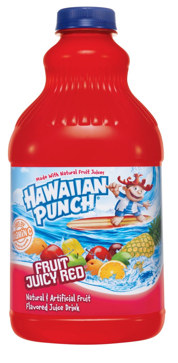 (8 Pack) Hawaiian Punch Juice Drink, Fruit Juicy Red, 64 Fl Oz, 1 Count