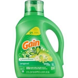 Gain + Aroma Boost Liquid Laundry Detergent  Original  61 Loads  88 Fl Oz