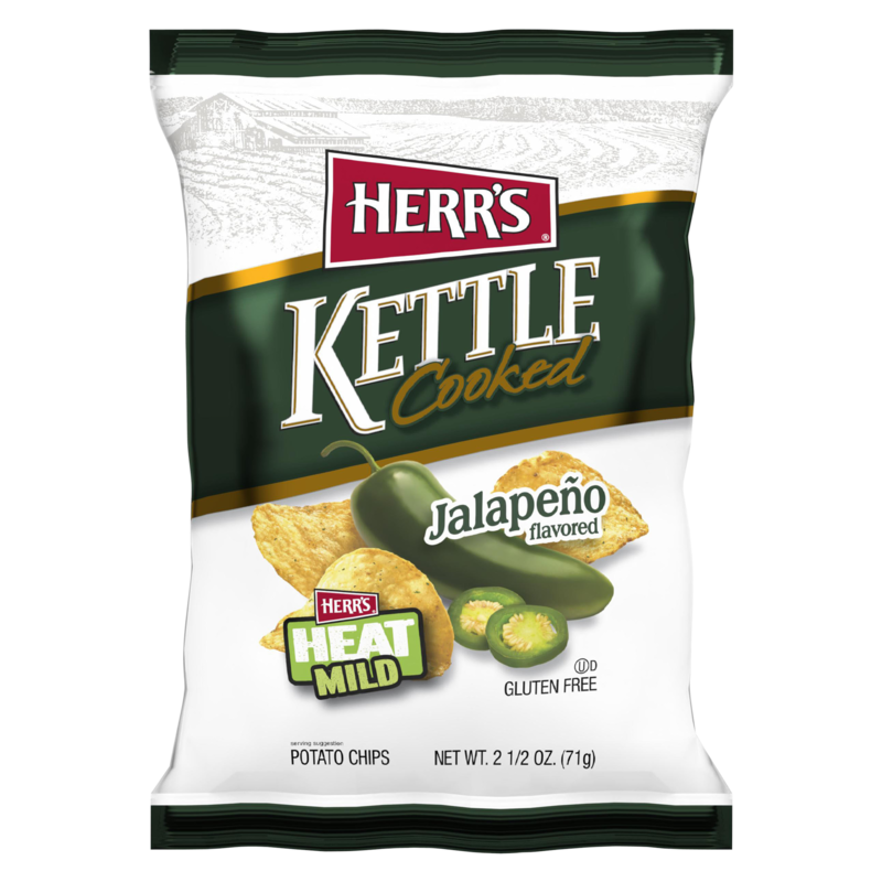 Herr's Jalapeno Kettle Chips 2.5oz