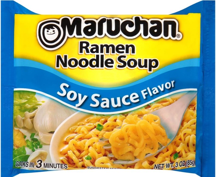 Maruchan Ramen Noodle Soy Sauce Flavor Soup  3 Oz