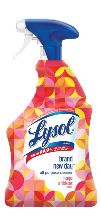 Lysol Brand New Day All Purpose Cleaner 32oz  Mango & Hibiscus  Deep Clean