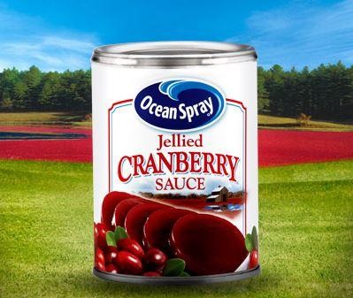 Ocean Spray Jellied Cranberry Sauce Cranberry - 14.0 Oz